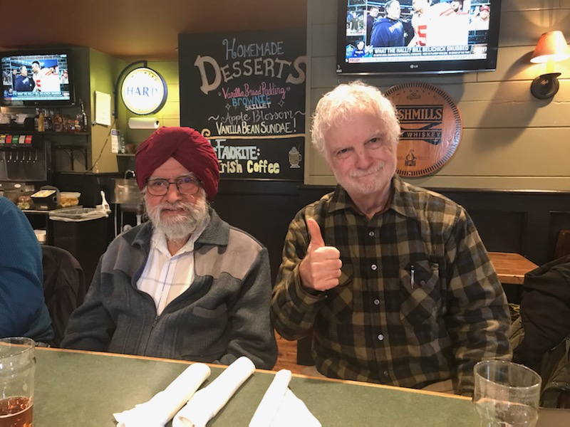 A photo of some people at this event